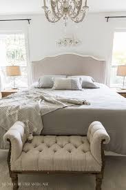 Amazing gallery of interior design and decorating ideas of upholstered gray bed in bedrooms, girl's rooms by elite interior designers. 14 French Wood And Upholstered Beds So Much Better With Age