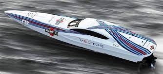 Come on and rock the boat. Behold This Absolutely Gorgeous Martini Racing Boat Martini Racing Boat Race Boat
