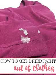 It's going to spin off and become the plaything of energy and gravity. How To Get Dried Paint Out Of Clothes Frugally Blonde