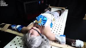 莉雅】崩坏星穹铁道／布洛妮娅Cosplay 地牢监禁调教倒吊口球紧缚电击鞭打强高ھونكاى يۇلتۇز تۆمۈريول／برونيا -  EPORNER