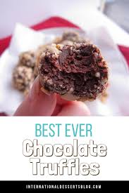 Easy Chocolate Hazelnut Truffles Recipe Christmas Food Desserts Holiday Desserts Quick Dessert Recipes