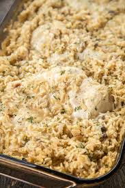 No Peek Chicken And Rice Super Easy Dinner Recipe Chicken Breasts Rice Cream Of Chicken Easy Chicken And Rice Chicken Soup Recipes Rice Casserole Recipes