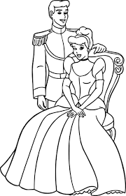 Discover a lovely selection of disney princess coloring pages and fun entertainment on hellokids. Cinderella And Prince Charming Coloring Pages 25 Cinderella And Prince Charming Princess Coloring Pages Prince Charming