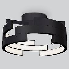 Kuzco Lighting Anello Led Semi Flush Mount Ceiling Light Ylighting Com