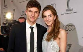Thomas muller with his wife at deutsches theater in munich. Thomas Muller Married To Lisa Muller And Living Happily Together Do They Have Children Know About