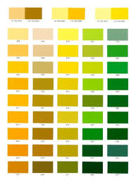 Yellow Colour Paint Chart Www Bedowntowndaytona Com