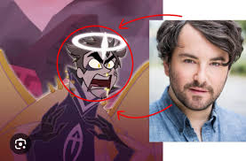 Adam Sandler as Adam in Hazbin Hotel Alternate Universe