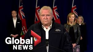 With his brother in the mayor's chair, doug ford became one of the most powerful members of city council. Coronavirus Outbreak Ontario Premier Doug Ford Unveils New Support For Front Line Workers Full Youtube