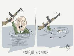 The grand hall was the venue for the speech of joseph goebbels on november 9, 1938 which is known as the prelude for the kristallnacht. Karikatur Vom 25 08 2020 Nelcartoons