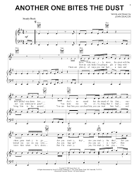 Adding chords to your melodies makes the music complete, and learning chords. Queen Another One Bites The Dust Sheet Music Download Pdf Score 415317