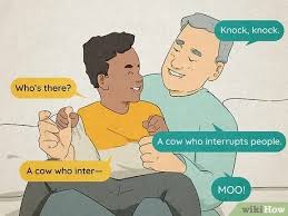 A guy will actually search for a golf ball. 10 Ways To Tell A Joke Wikihow