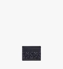 Kotelon kummallakin puolella on kaksi korttipaikkaa. Designer Leather Card Holders Key Wallets For Men Mcm Us