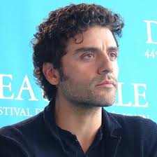 Oscar Isaac looking very Poe Dameron at Operation Finale press conference.  📸 kat_pgns (instagram)