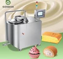 HN QDMECH Professional Cake Cream Making Machine Whipping Cream Aerating  Continuous Mixer Machine Cake Mixer