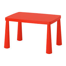 Mammut In Outdoor Red Children S Table 77x55 Cm Ikea Childrens Table Kids Playroom Furniture Childrens Furniture