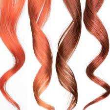 Same Overtone Different Starting Hair Color Here S How The Copper Kit Looks Left To Right On Platinum Medium Blo Medium Blonde Light Hair Color Light Brow