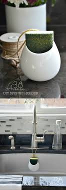 sponge holder, diy sponges