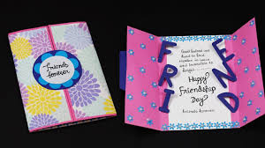 Enjoy your day my friend! Diy Friendship Day Special Card How To Make Friendship Day Card For Best Friend Youtube