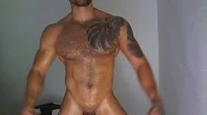 Muscle Hunk Nude - Special watch online