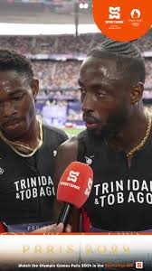 Trinidad & Tobago’s🇹🇹 quartet of Renny Quow, Jaden Marchan, Shakeem McKay  and new 400-metre national record-holder Jereem Richards crashed out of the  qualifying rounds of the men's 4x400m…keep your ...