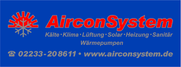 Das letzte mal wurde sie am 4/30/2021 geprüft. Airconsystem Gmbh 50354 Hurth Knapsack Offnungszeiten Adresse Telefon