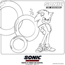 Sonic The Hedgehog Races To Digital With Amazing Bonus Features Hedgehog Colors Hedgehog Movie Sonic The Hedgehog