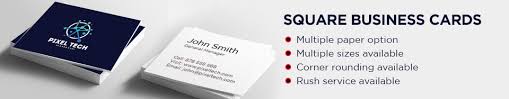 Thus, you can get an ideal business card designs without. Creative Unique Square Business Card Printing