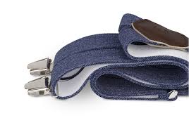 Avec un pantalon, un jean ou une jupe, la bretelle complète idéalement une tenue, avec une veste jetée sur l'épaule pour donner un brin de nonchalance très tendance. Bretelles Large Pour Homme Bleu Jeans Denim