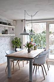 How To Make Your Low Ceiling Rooms Appear Taller Dining Room Small Scandinavian Dining Room Dining Room Interiors