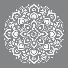 Download Free Mandala Stencil Printable Stencil Patterns Mandala Stencils Stencil Patterns