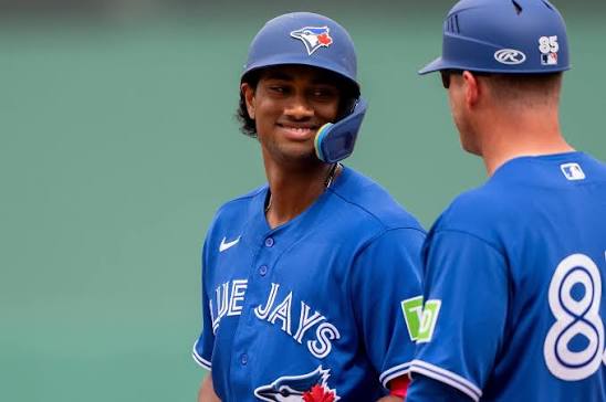 2023 first-round pick Arjun Nimmala caps a four-run first inning for the  Jays 💪
