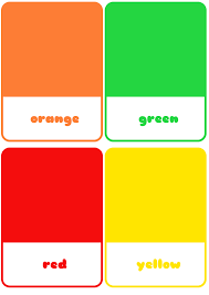 Make your own flash cards and study aids. Free Printable Colors Flashcards Kids Printables