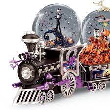 Fan works in infinity train: The Nightmare Before Christmas Musical Glitter Globe Train