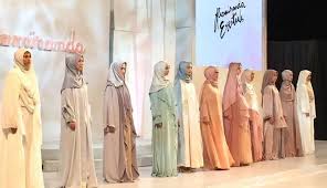 Untuk artikel yang sederhana ini, kami ingin berbagi tentang warna pastel lavender. Busana Muslim 2018 Dari Ria Miranda Abaya Warna Pastel Kecantikan Cantika Com