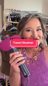 If you’re grabbing back-to-school dorm deals or filming OOTDs, this  handheld steamer is 🔥 #fashionhack #dormfinds #travelsteamer  #garmentsteamer #contentcreatortools #collegeessentials #wrinklerelease ...