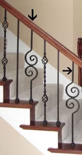 Balisters Escalier Fer Fer Forge Escalier