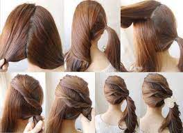 Side Roll Ponytail Hair Styles Ponytail Hairstyles Easy Hair Tutorials Easy