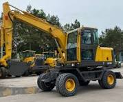 Verified Supplier 7 ton Mini Wheel Excavator High-Quality ...