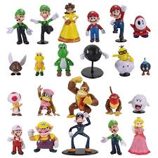 Check spelling or type a new query. Super Mario Bros Mini Pvc Figures Toys Mario Luigi Mushroom Bowser Yoshi Princess Peach Daisy Goomba Koopa 22pcs Set 3 7cm Buy At The Price Of 12 44 In Aliexpress Com Imall Com