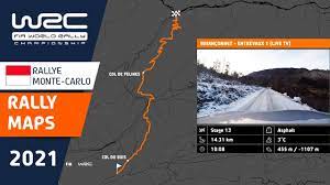 This route is flown by: Wrc 2021 Rally Maps Rallye Monte Carlo 2021 Youtube