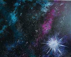 Galaxy Painting Step By Step Acrylic Painting Tutorial