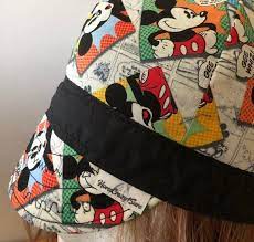 Mickey Mouse Comic Strip Welder Hat Cap Liner Welding Cap Pattern Welding Hats Hat Liner