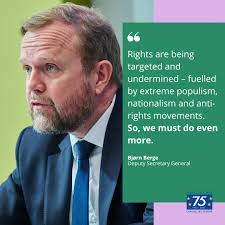 Today, at the IDAHOT+ forum, the Deputy Secretary General of the Council of  Europe addressed the core of the current problems faced by LGBTI+ persons.  The IDAHOT+ Forum is the major annual