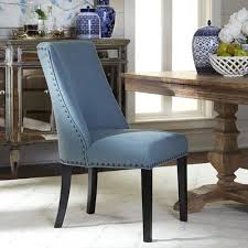 Corinne Dining Chair Linen Cornflower Dining Chairs Dining Room Style Blue Dining Chair