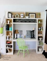 Thousands of readers are saving by building their own home furnishings. Remodelaholic Ikea Bookcase To Built In Desk Nook Hack