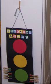 Red Light Green Light Yellow Light Behavior Chart Www