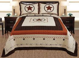 Check spelling or type a new query. Golden Linens 3 Piece Western Lone Star Barb Wire Cabin Lodge Quilt Bedspread Coverlet Set King Cal King Size Beige Brown Walmart Com Walmart Com