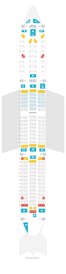 Seat Map Boeing 787 9 789 Klm Find The Best Seats On A Plane