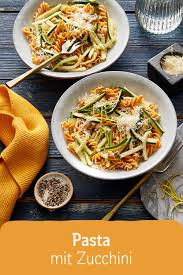 Pasta Mit Zucchini Rezept Rezept Rezepte Lecker Kochen Pasta
