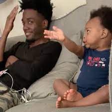 Viral Video Of Baby Boy Talking To His Dad Popsugar Family